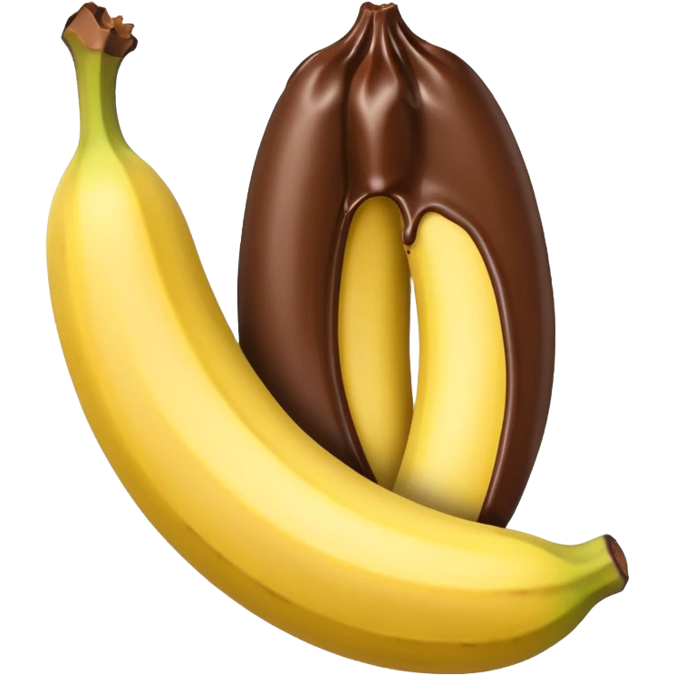 chocolate banana emoji