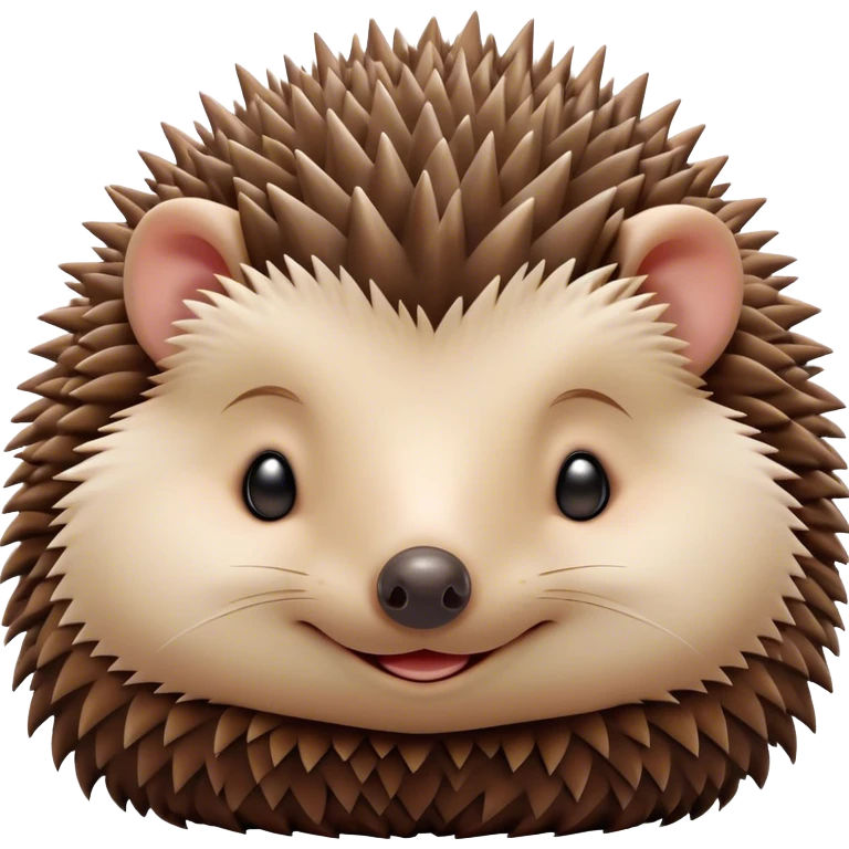 Meme-Worthy Cute Sleeping Hedgehog Portrait Emoji, Head resting peacefully with a contented smile, showcasing a delightfully compact build and a luxuriously soft brown Fur with tiny spines, eyes shut in a serene, restful nap, Simplified yet hilariously adorable features, highly detailed, glowing with a soft, drowsy light, high shine, relaxed and utterly lovable, stylized with an air of playful laziness, bright and heartwarming, soft glowing outline, capturing the essence of a comically sleepy hedgehog, so meme-worthy it feels like it could instantly become the next viral sensation of adorable slumber! emoji