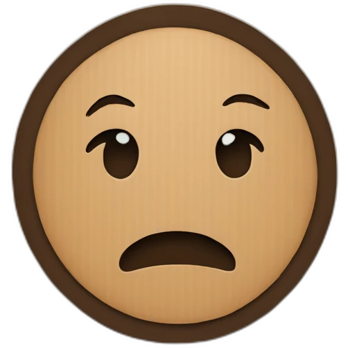 a cardboard sign emoji