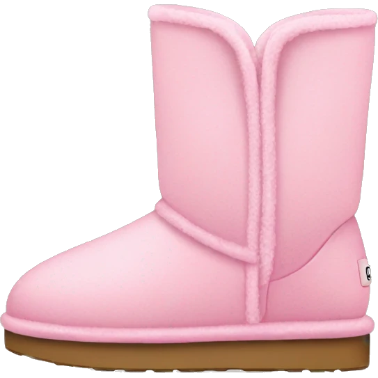Pink ugg  emoji
