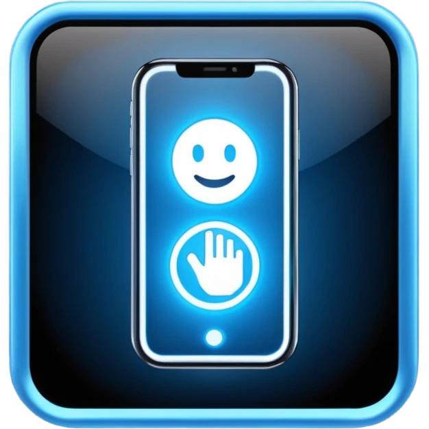 Access granted on a screen  emoji