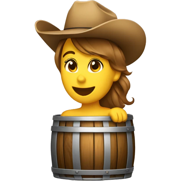 Barrel Racer emoji