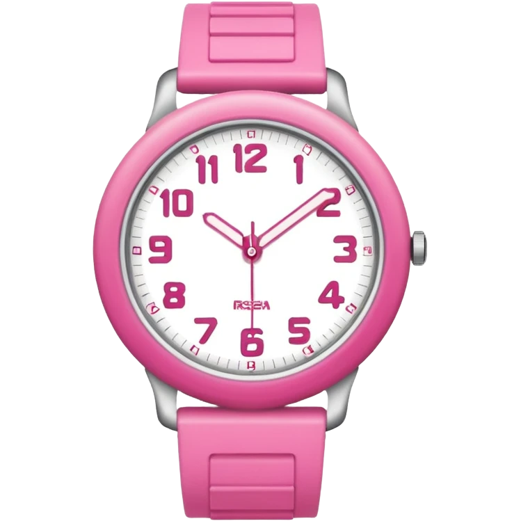 reloj de arena rosa emoji