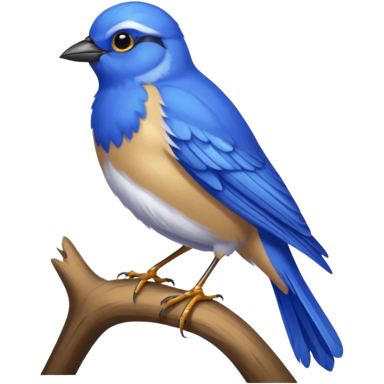 blue lark emoji