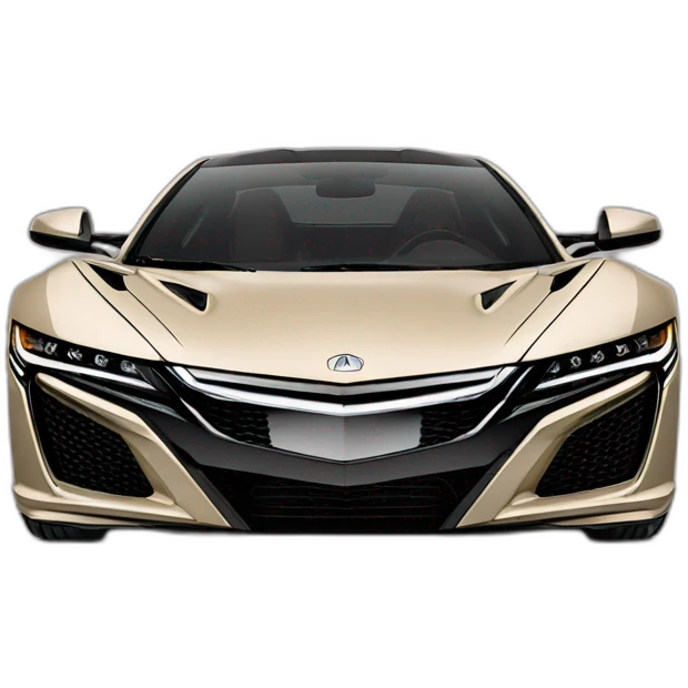 2021 Acura NSX beige color emoji