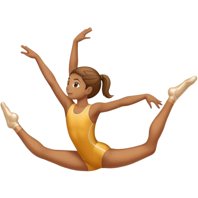 person doing gymnastics emoji