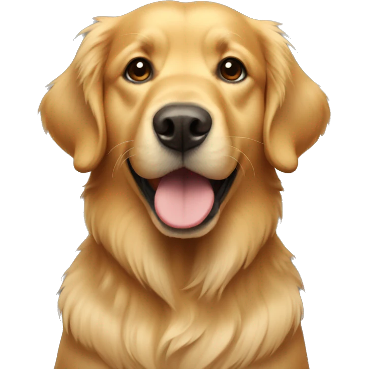 Golden retriever emoji