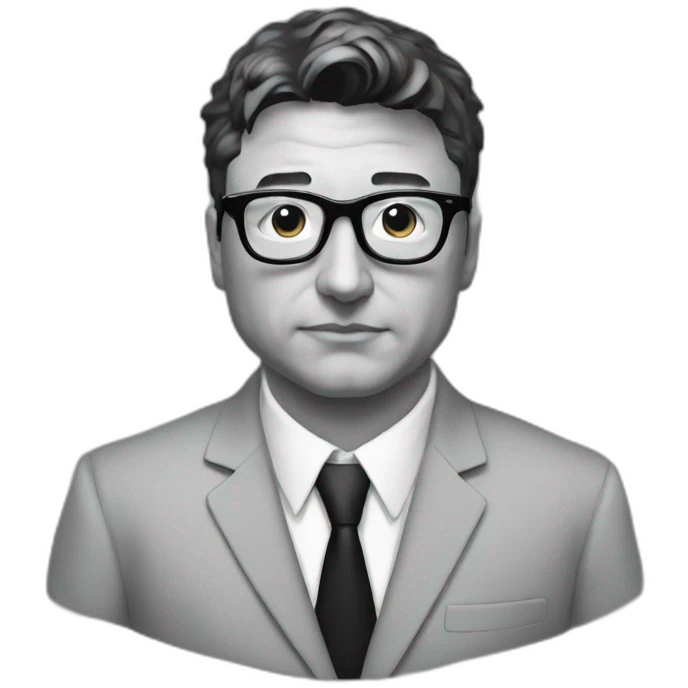 Guy Debord suit emoji