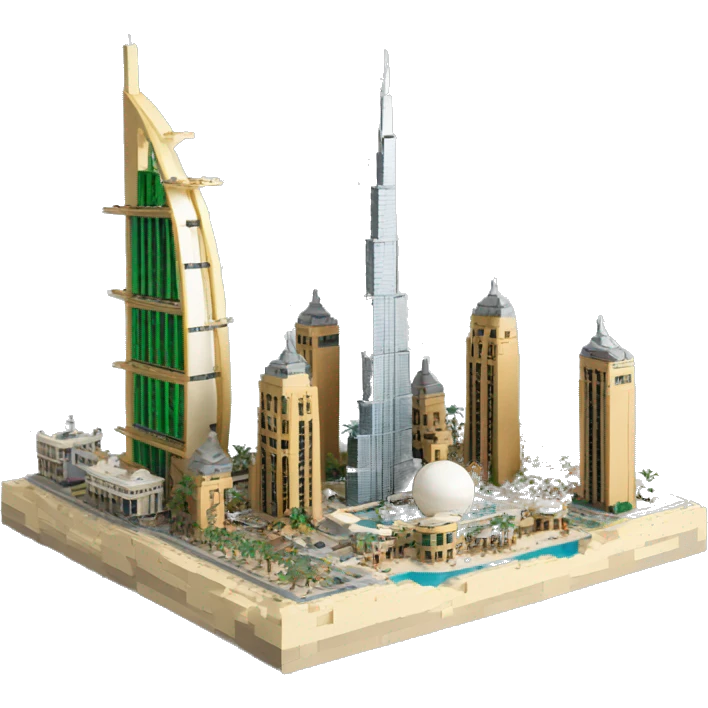 Lego Dubai  emoji
