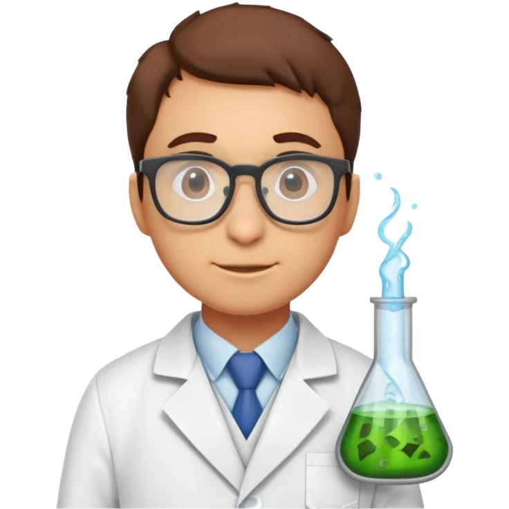 Динозавр ученый emoji