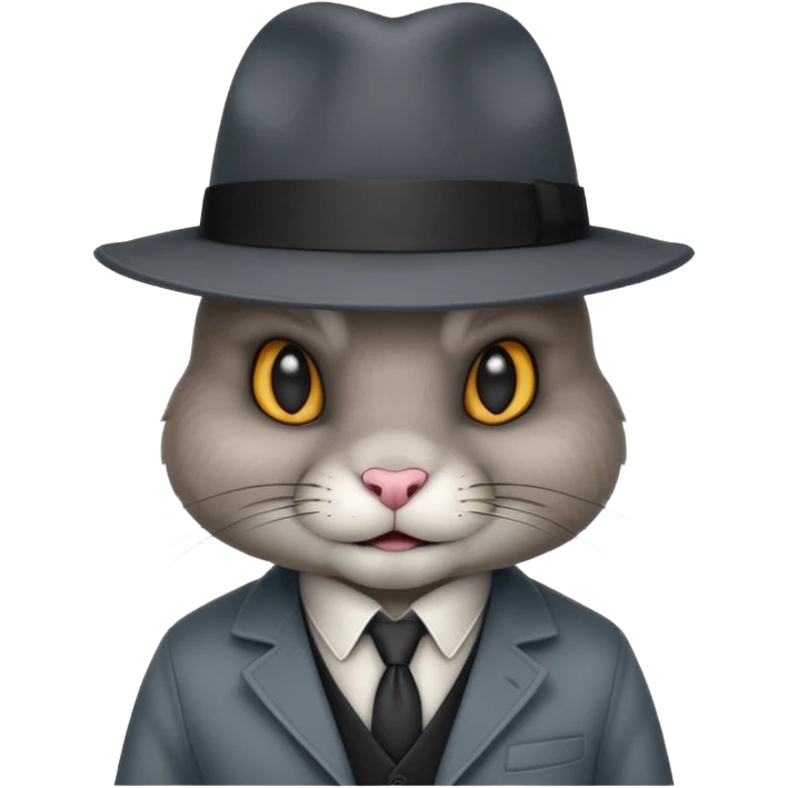Rabbot gangster  emoji