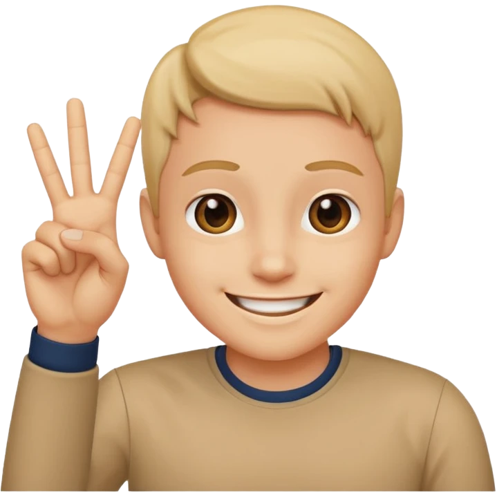 Un humain qui dit OK emoji