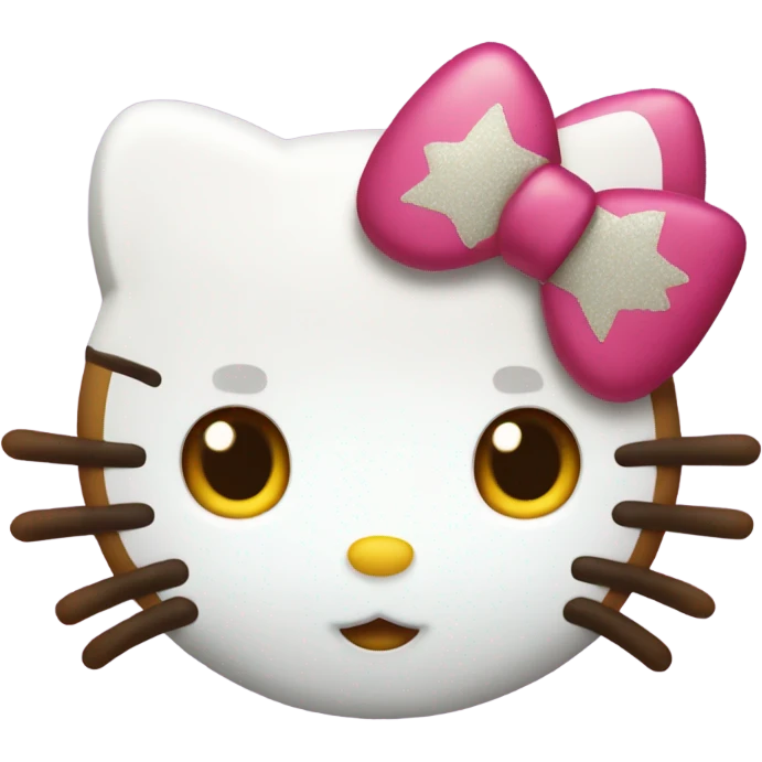 Hello kitty galleta navidad  emoji