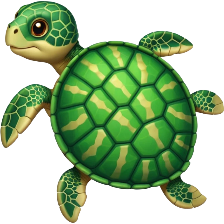 Turtle cute emoji