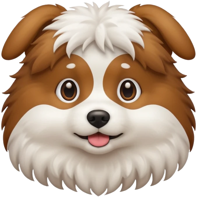 Perro cute  emoji