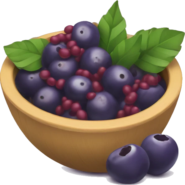 Açaí bowl emoji