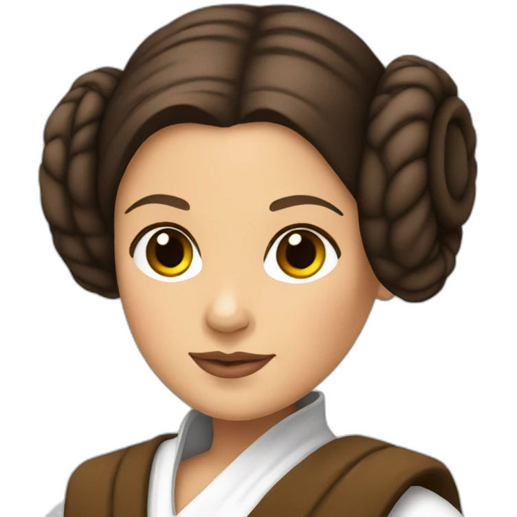 princess leia emoji