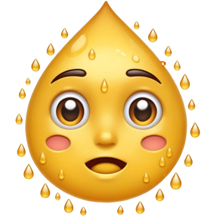 sweating  emoji