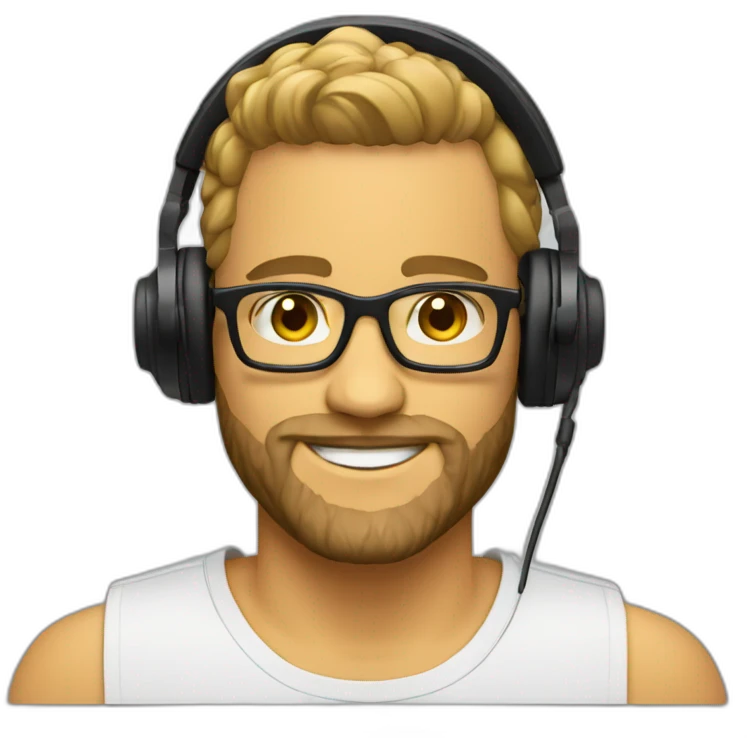 Crea un emoji de dj  con el nombre  emoji
