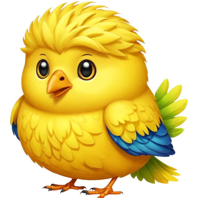 yellow bird emoji