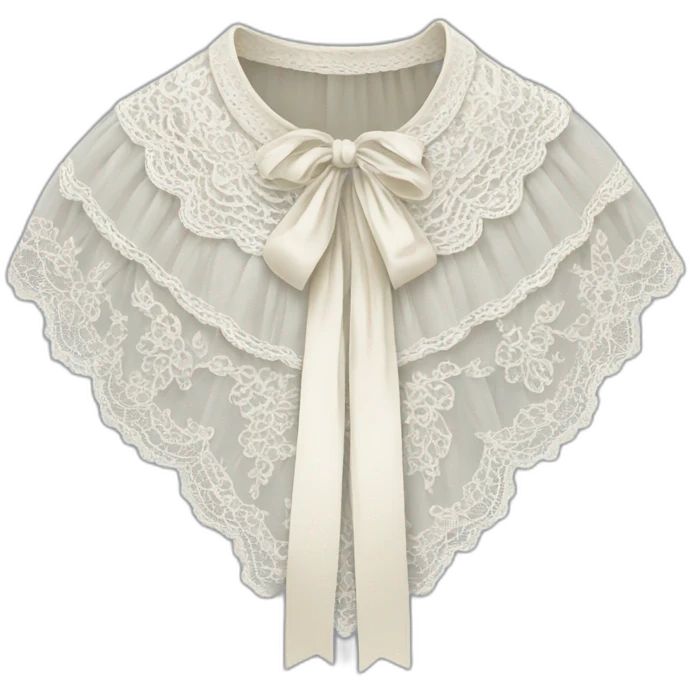 lace jabot emoji