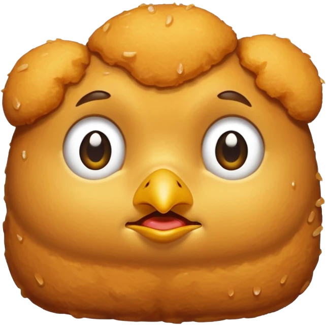 Плачущий наггетс emoji