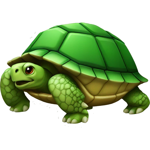 Gambling turtle emoji