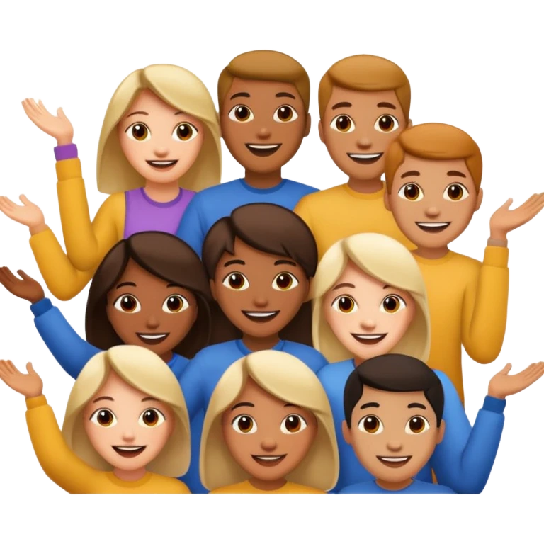 Audience large emoji