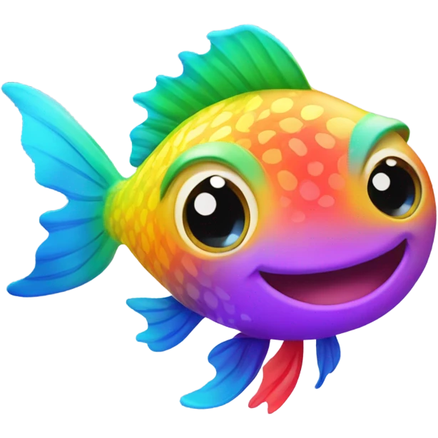 Gay fish emoji