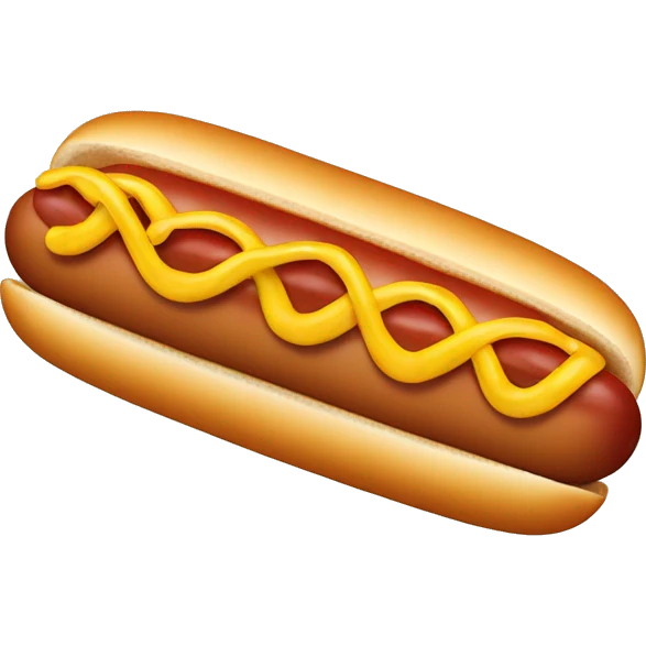 Roach on a hot dog emoji