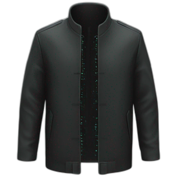 matrix style jacket emoji