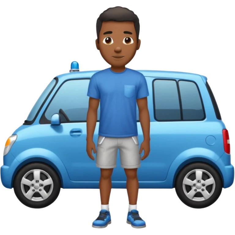 car washer black man  emoji