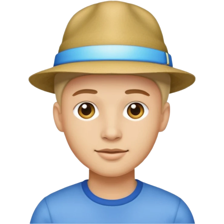 Гей в шляпе emoji