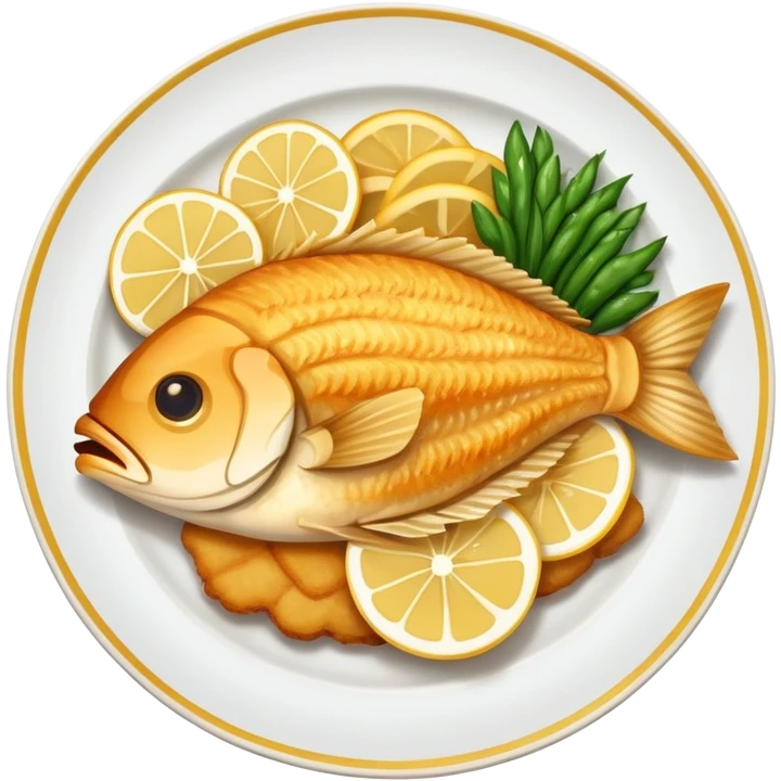 Cena del pescaito  emoji