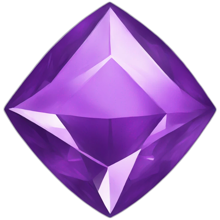Purple diamond emoji
