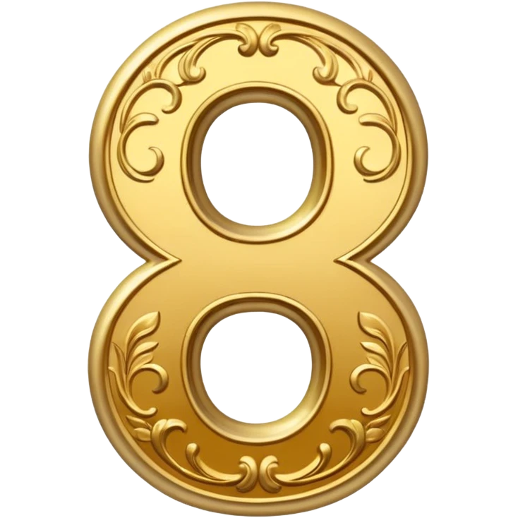 Fancy number 9 emoji