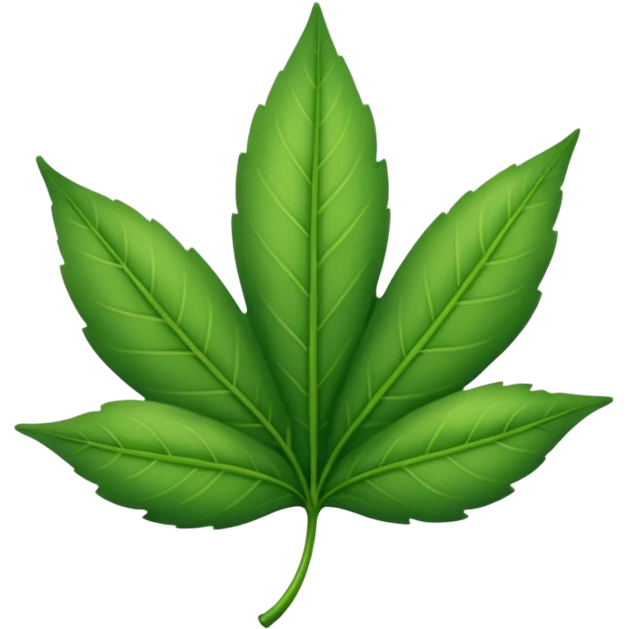 a single leaf simpler emoji