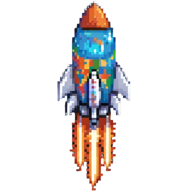 space rocket emoji