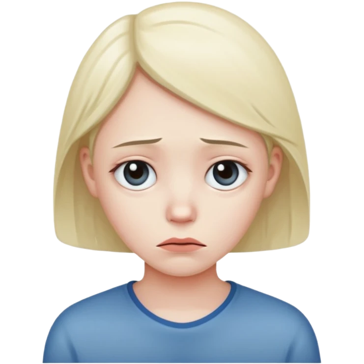 Sad emoji