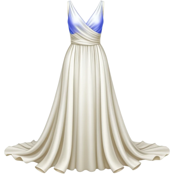 white dress emoji