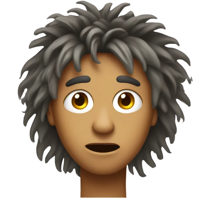 Bed head emoji