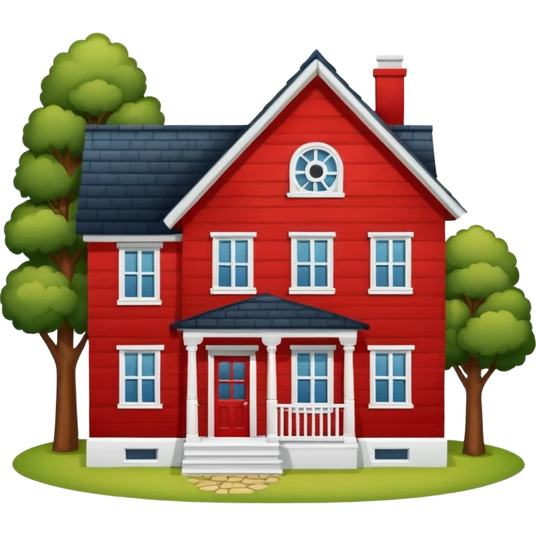 red house emoji