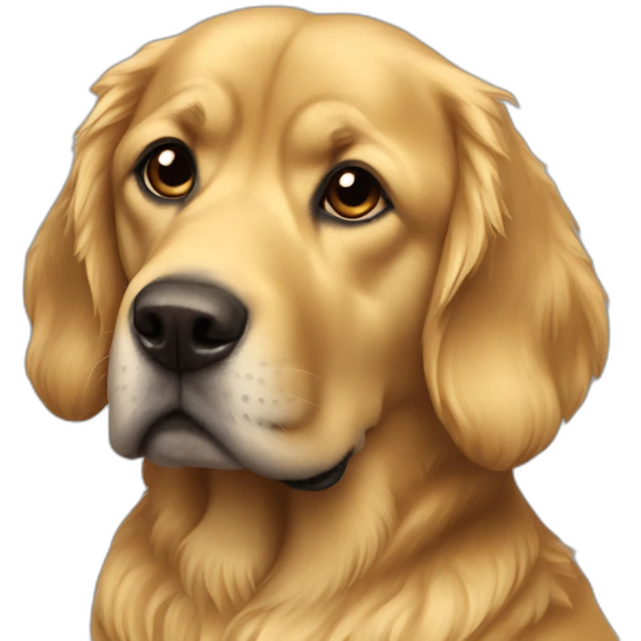 2 perros golden emoji