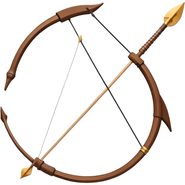 bow and arrow emoji