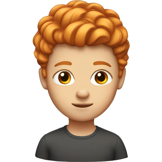 ginger hair emoji