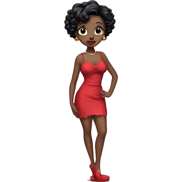 Betty boop emoji