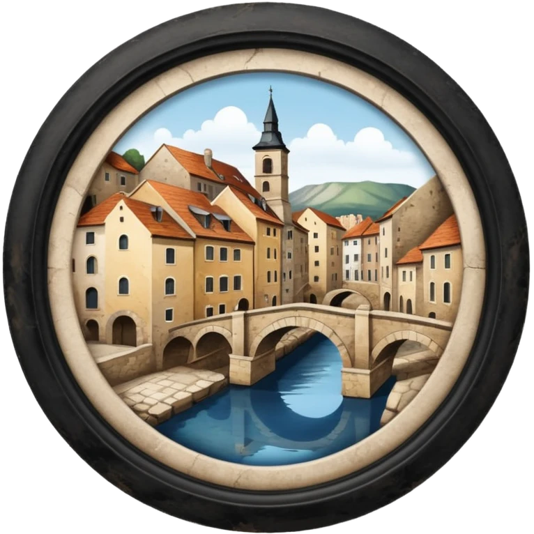 architectural heritage europe round emoji