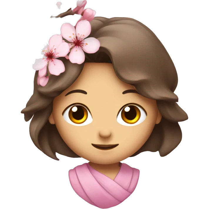 Cherry blossom emoji