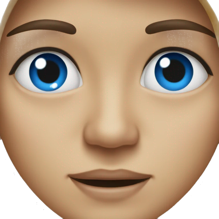 ojos azules emoji