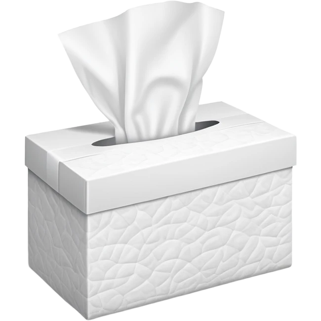 Tissue paper box emoji